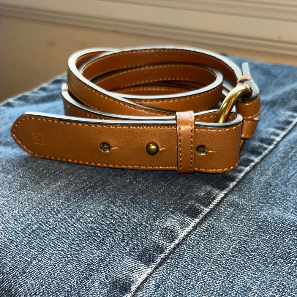 Classic‎ Tan Leather Belt